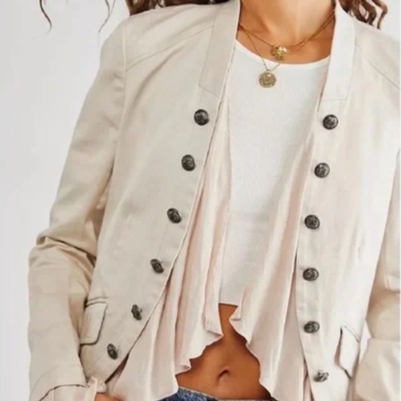 Free People Romance Jacket Small NWT - Picture 3 of 6